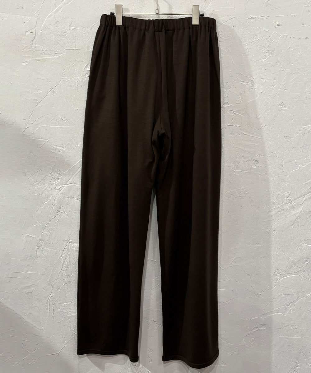 ANDER - MERINO SLEEPY PANTS / DK BROWN