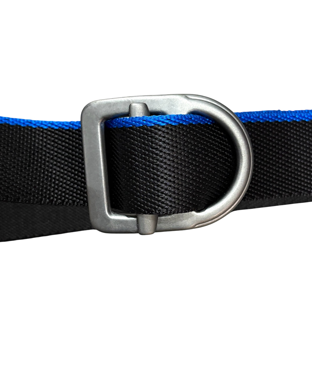 BISON DESIGNS - 38MM - LAST CHANCE™ LIGHT DUTY BLACK BUCKLE / BLACK/COBALT  ONLINE STORE PAGE | バイソンデザインズ - 38ミリ-ラストチャンス ライトデューティー ブラックバックル / ブラック/コバルト オンライン ストア ページ 商品画像