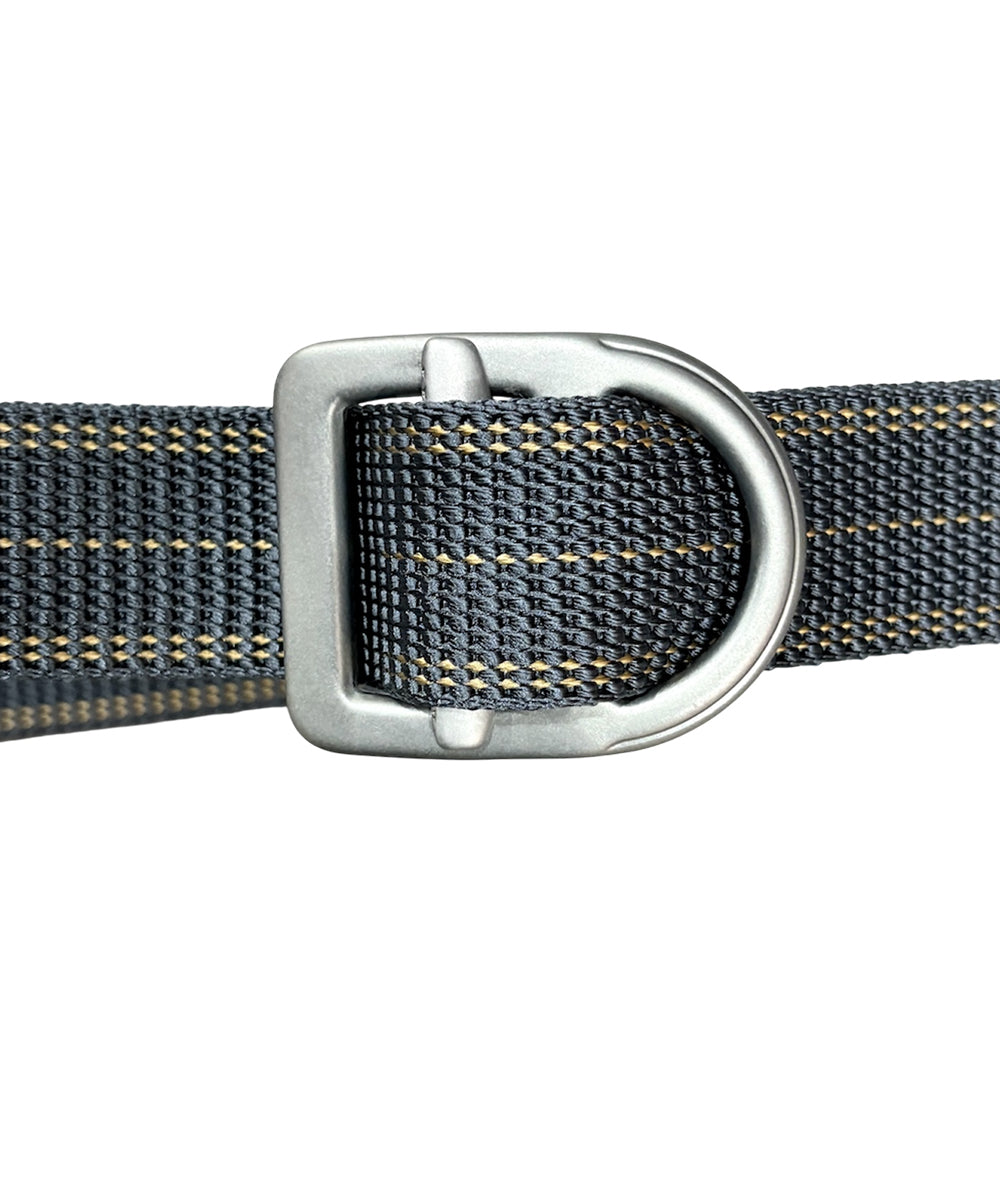 BISON DESIGNS - 38MM - LAST CHANCE™ LIGHT DUTY BLACK BUCKLE / FIVE LINE NAVY  ONLINE STORE PAGE | バイソンデザインズ - 38ミリ - ラストチャンス ライトデューティー ブラックバックル / ファイブライン ネイビー オンライン ストア ページ 商品画像