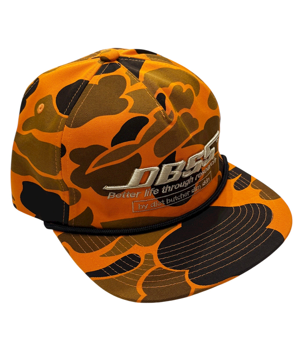 DIET BUTCHER SLIM SKIN - CAMO CAP / ORANGE - BEIGE ONLINE STORE PAGE | ダイエットブッチャー スリムスキン カモ キャップ / オレンジ - ベージュ オンラインストアページ 商品画像