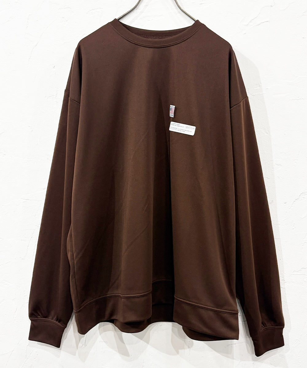 SMOKE T ONE - D-SPORTS SWEATSHIRTS / BROWN  ONLINE STORE PAGE | スモークトーン - ディースポーツ スウェットシャツ / ブラウン  オンライン ストア ページ 商品画像