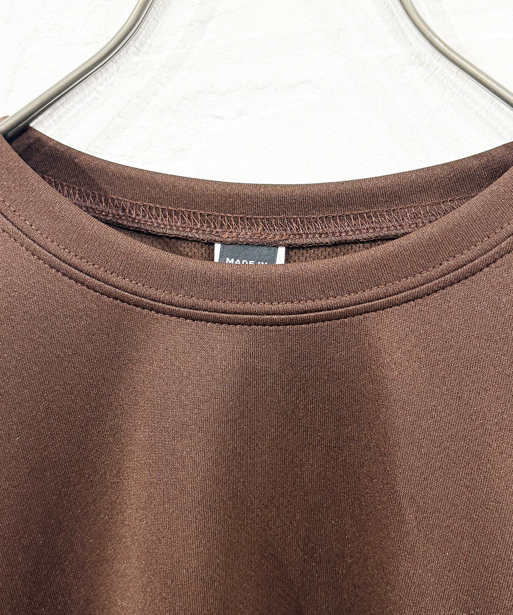 SMOKE T ONE - D-SPORTS SWEATSHIRTS / BROWN  ONLINE STORE PAGE | スモークトーン - ディースポーツ スウェットシャツ / ブラウン  オンライン ストア ページ 商品画像