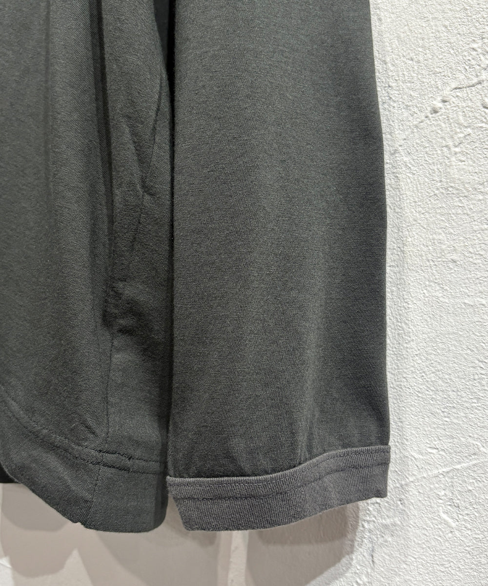 O PROJECT - LONG SLEEVE BALLOON TEE / OFF BLACK ONLINE STORE PAGE | オー プロジェクト - ロングスリーブ バルーン ティー / オフ ブラック オンライン ストア ページ 商品画像