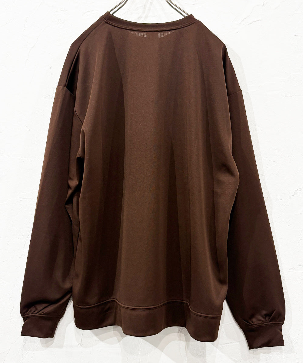 SMOKE T ONE - D-SPORTS SWEATSHIRTS / BROWN  ONLINE STORE PAGE | スモークトーン - ディースポーツ スウェットシャツ / ブラウン  オンライン ストア ページ 商品画像