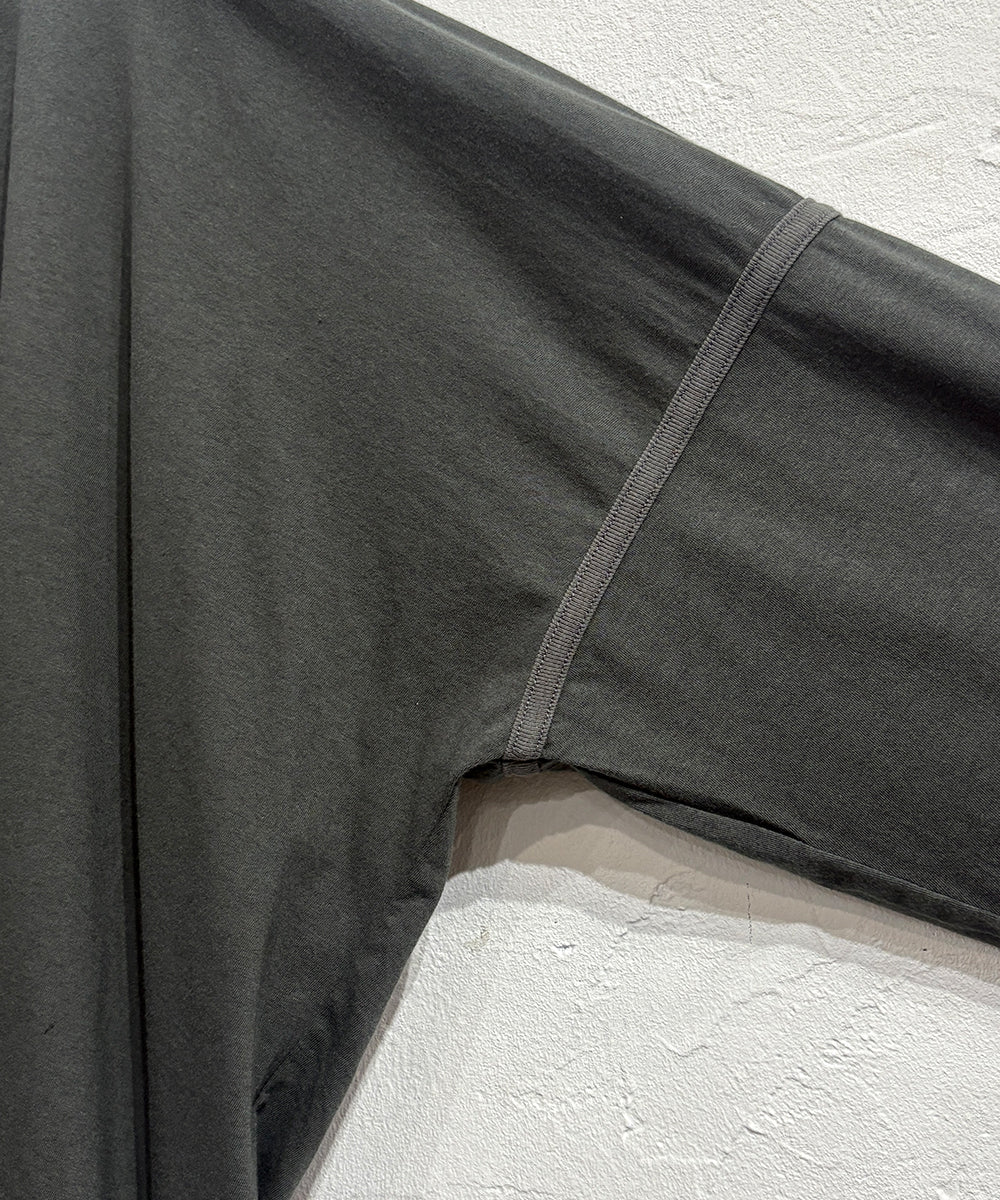 O PROJECT - LONG SLEEVE BALLOON TEE / OFF BLACK ONLINE STORE PAGE | オー プロジェクト - ロングスリーブ バルーン ティー / オフ ブラック オンライン ストア ページ 商品画像