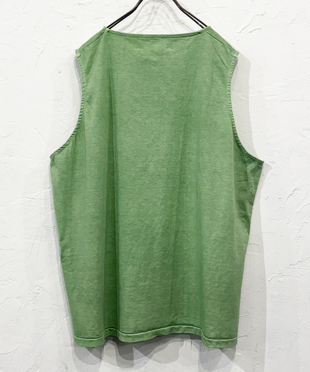 ANDER - SLEEVELESS POISON TEE  MINT LIME ONLINE STORE PAGE | アンダー スリーブレス ポイズン ティー ミントライム オンライン ストア ページ 商品画像