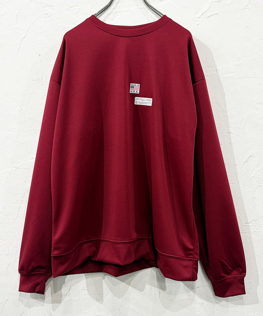 SMOKE T ONE - D-SPORTS SWEATSHIRTS / CARDINAL  ONLINE STORE PAGE | スモークトーン - ディースポーツ スウェットシャツ / カーディナル  オンライン ストア ページ 商品画像