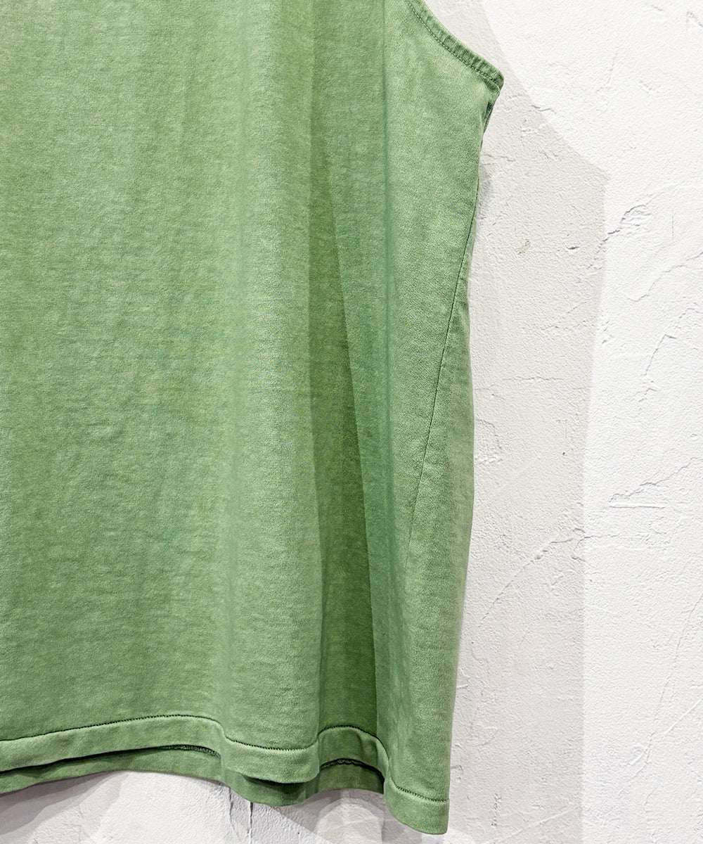 ANDER - SLEEVELESS POISON TEE  MINT LIME ONLINE STORE PAGE | アンダー スリーブレス ポイズン ティー ミントライム オンライン ストア ページ 商品画像