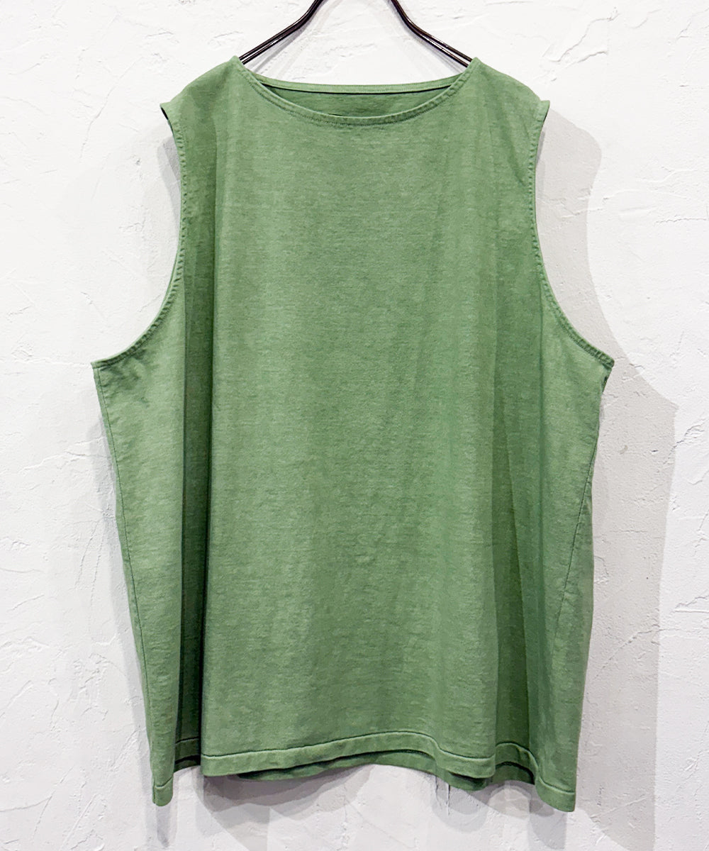 ANDER - SLEEVELESS POISON TEE  MINT LIME ONLINE STORE PAGE | アンダー スリーブレス ポイズン ティー ミントライム オンライン ストア ページ 商品画像
