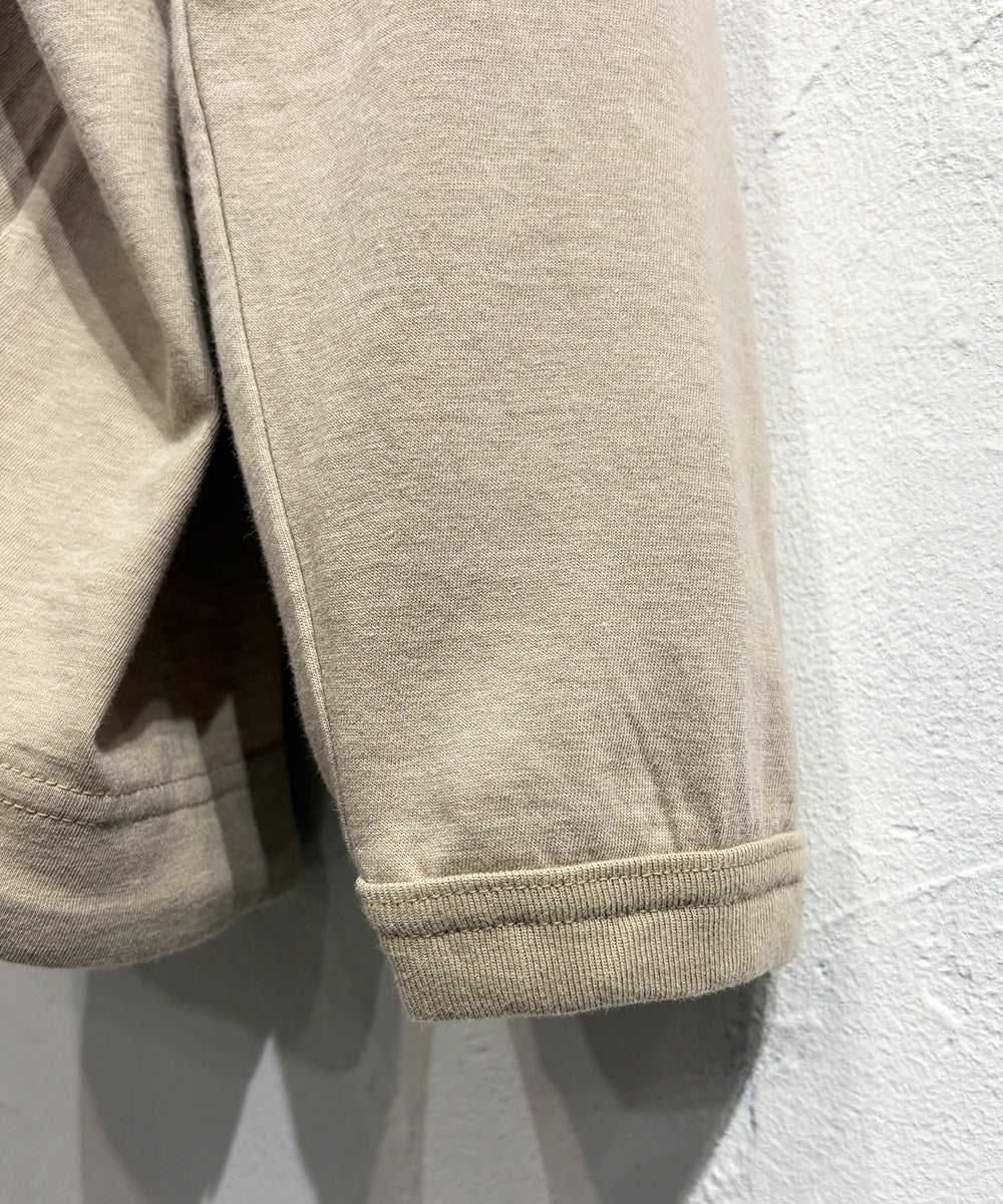 O PROJECT - LONG SLEEVE BALLOON TEE / ASH SAND ONLINE STORE PAGE | オー プロジェクト - ロングスリーブ バルーン ティー / アッシュ サンド オンライン ストア ページ 商品画像