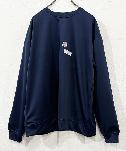 SMOKE T ONE - D-SPORTS SWEATSHIRTS / NAVY  ONLINE STORE PAGE | スモークトーン - ディースポーツ スウェットシャツ / ネイビー  オンライン ストア ページ 商品画像