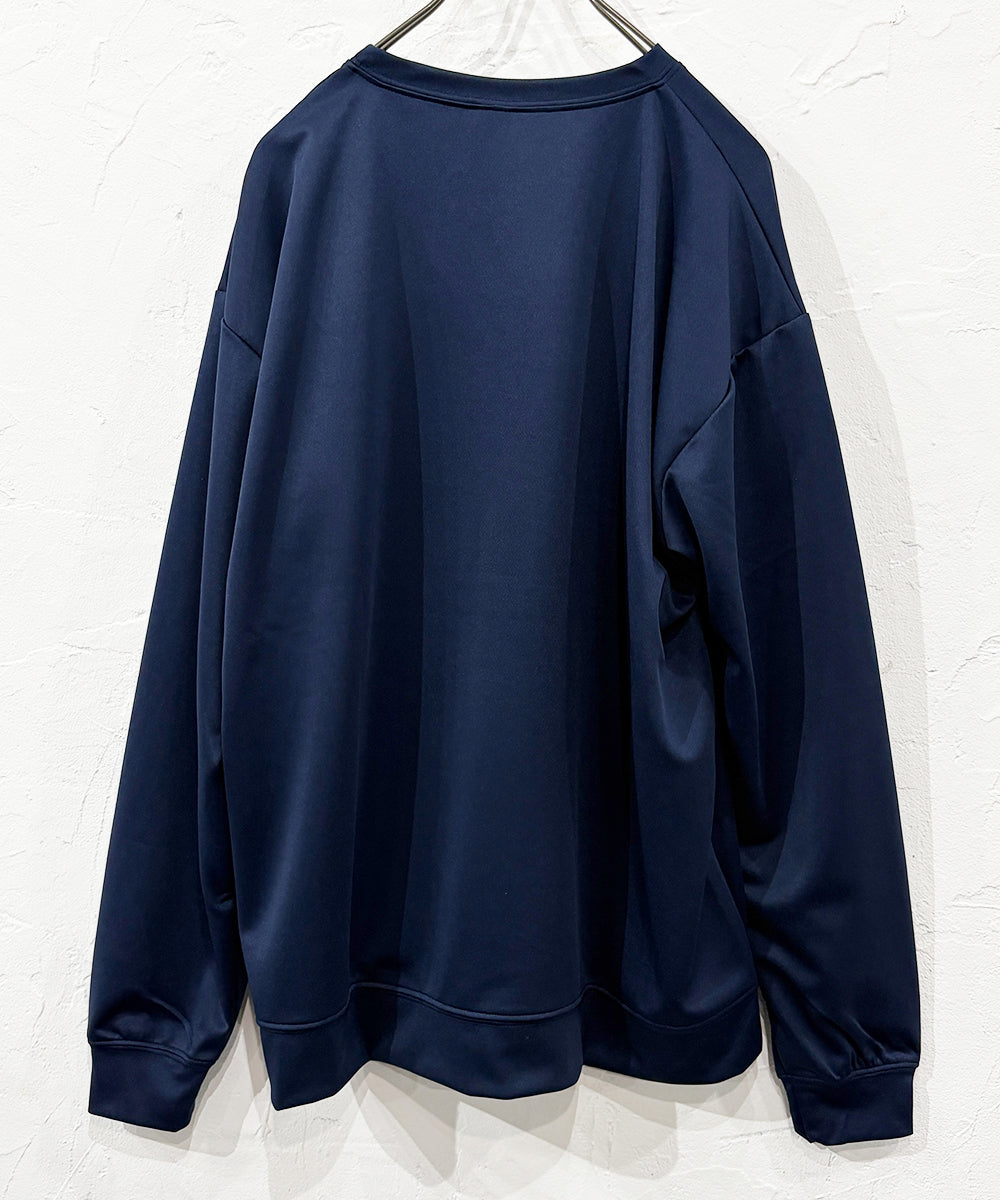 SMOKE T ONE - D-SPORTS SWEATSHIRTS / NAVY  ONLINE STORE PAGE | スモークトーン - ディースポーツ スウェットシャツ / ネイビー  オンライン ストア ページ 商品画像