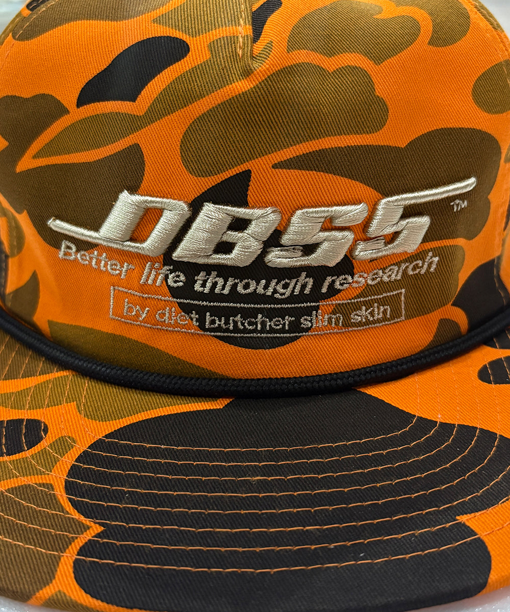 DIET BUTCHER SLIM SKIN - CAMO CAP / ORANGE - BEIGE ONLINE STORE PAGE | ダイエットブッチャー スリムスキン カモ キャップ / オレンジ - ベージュ オンラインストアページ 商品画像