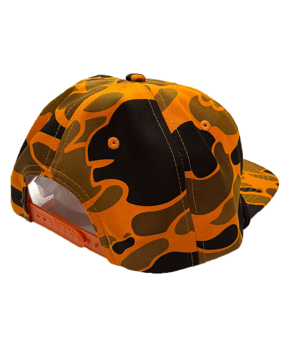 DIET BUTCHER SLIM SKIN - CAMO CAP / ORANGE - SKY BLUE ONLINE STORE PAGE | ダイエットブッチャー スリムスキン カモ キャップ / オレンジ - スカイブルー オンラインストアページ 商品画像