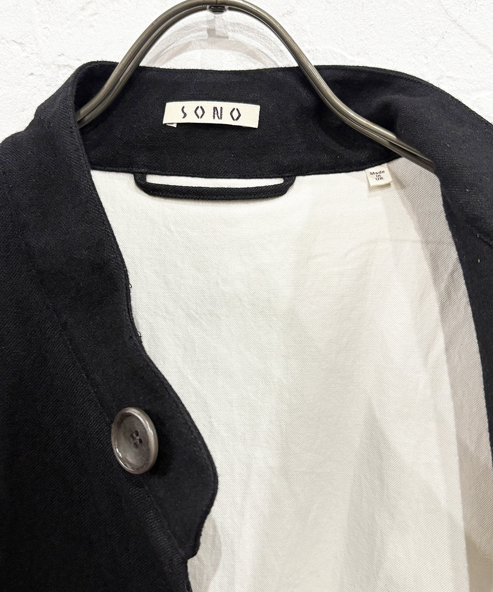 SONO - JOJO JACKET BLACK | DB&BAR OFFICIAL ONLINE STORE | ソノ ジョジョ ジャケット ブラック オンライン ストア ページ 商品画像