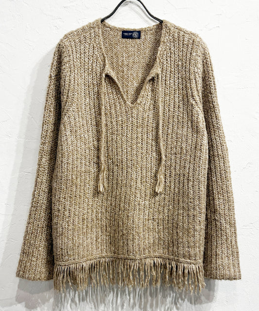 VINTAGE - FLARE SLEEVE SKIPPER KNIT