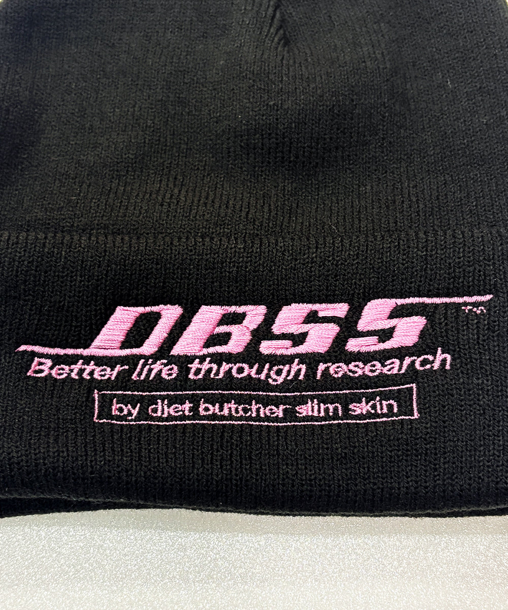 DIET BUTCHER SLIM SKIN - KNIT CAP / PINK PURPLE ONLINE STORE PAGE | ダイエットブッチャー スリムスキン ニットキャップ / ピンク パープル オンラインストアページ 商品画像