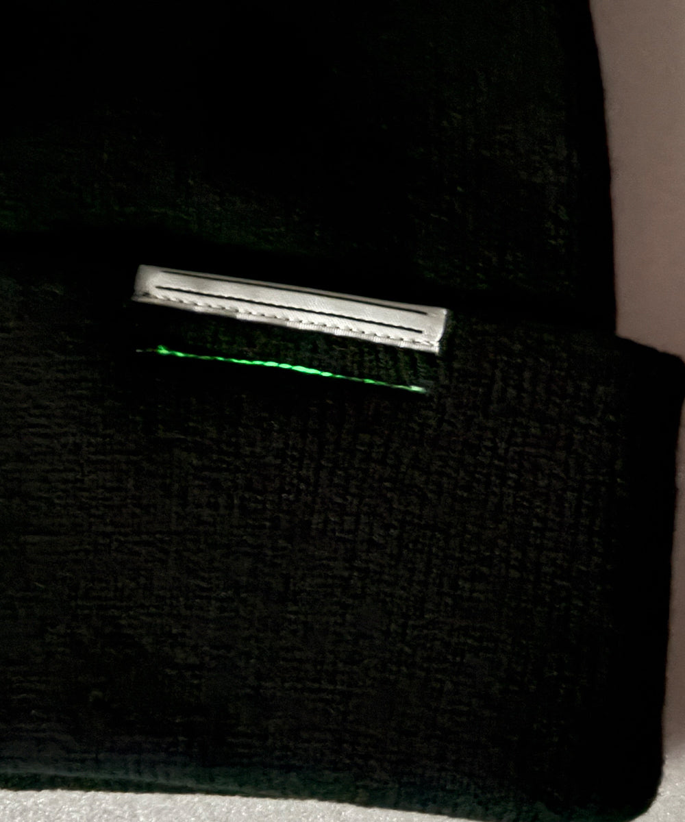 DIET BUTCHER SLIM SKIN - KNIT CAP / FLUORESCENT GREEN ONLINE STORE PAGE | ダイエットブッチャー スリムスキン ニットキャップ / フローレッセントグリーン オンラインストアページ 商品画像