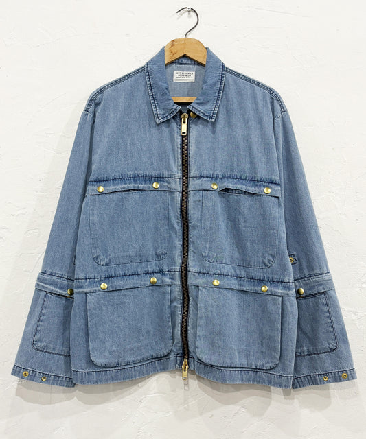 DIET BUTCHER SLIM SKIN - Lite Duck “DOME” / INDIGO BLUE