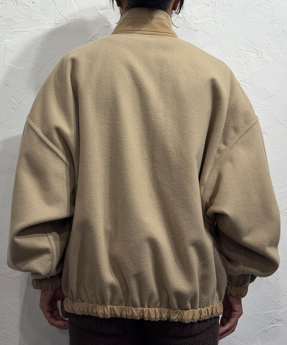 CURRENTAGE - DOUBLE LAYERED JACKET / BEIGE | DB&BAR OFFICIAL ONLINE STORE | カレンテージ - ダブル レイヤード ジャケット / ベージュ オンライン ストア ページ 商品画像