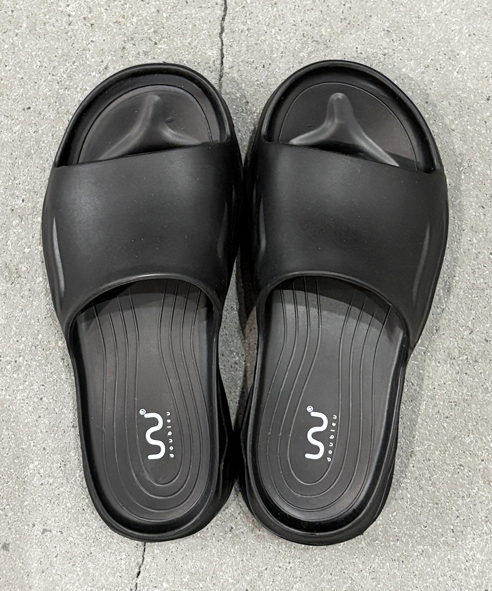 doubleu - ULTRA SPORTY SLIDE / BLACK