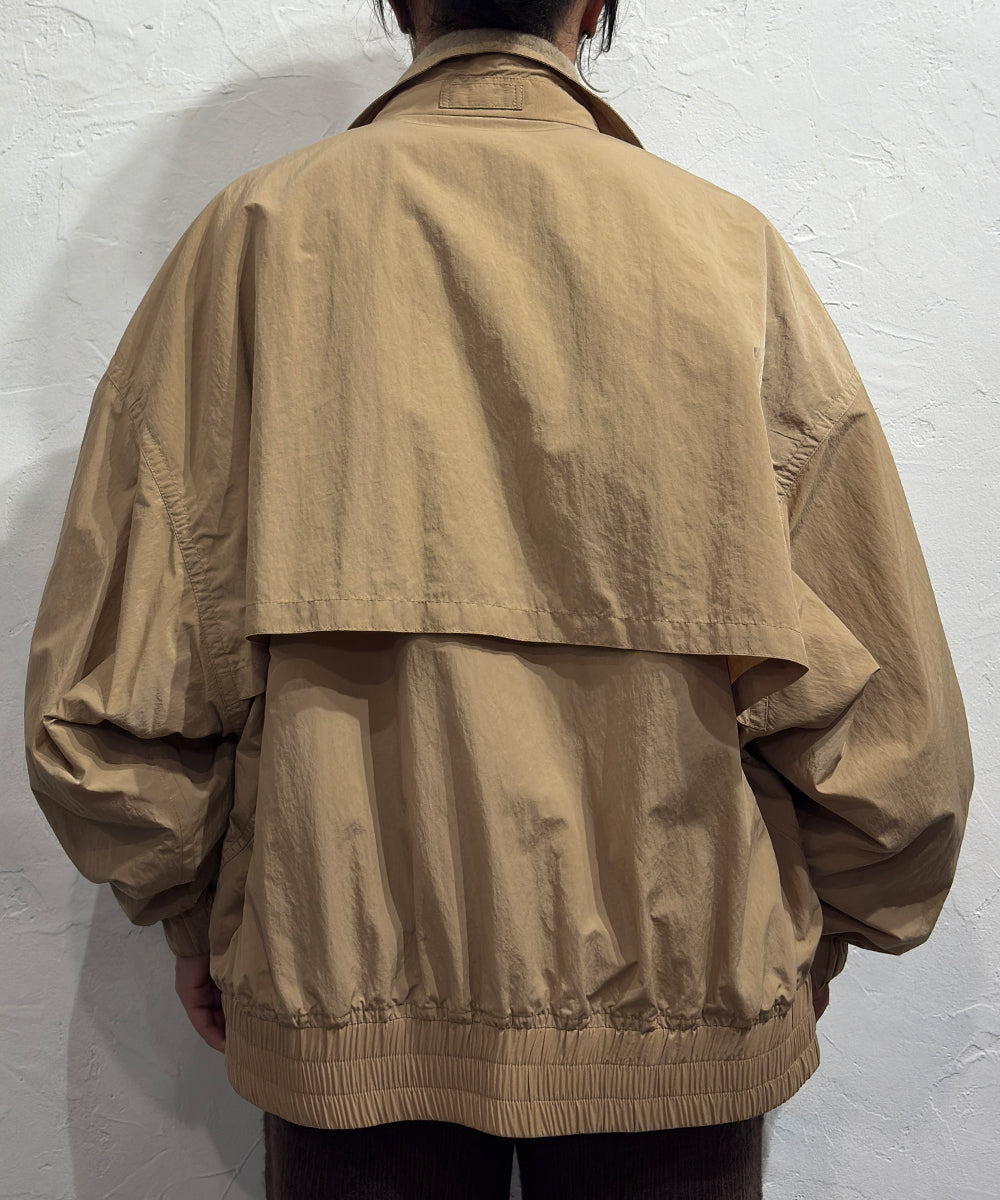 CURRENTAGE - DOUBLE LAYERED JACKET / BEIGE | DB&BAR OFFICIAL ONLINE STORE | カレンテージ - ダブル レイヤード ジャケット / ベージュ オンライン ストア ページ 商品画像