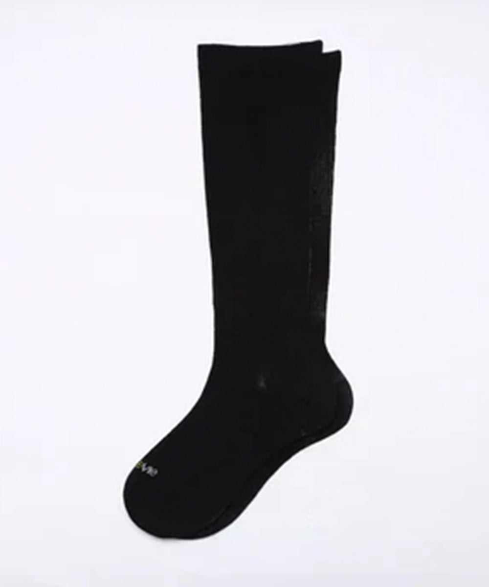 ja-vie - PIMA COTTON EVERYDAY COMPRESSION SOCKS / BLACK