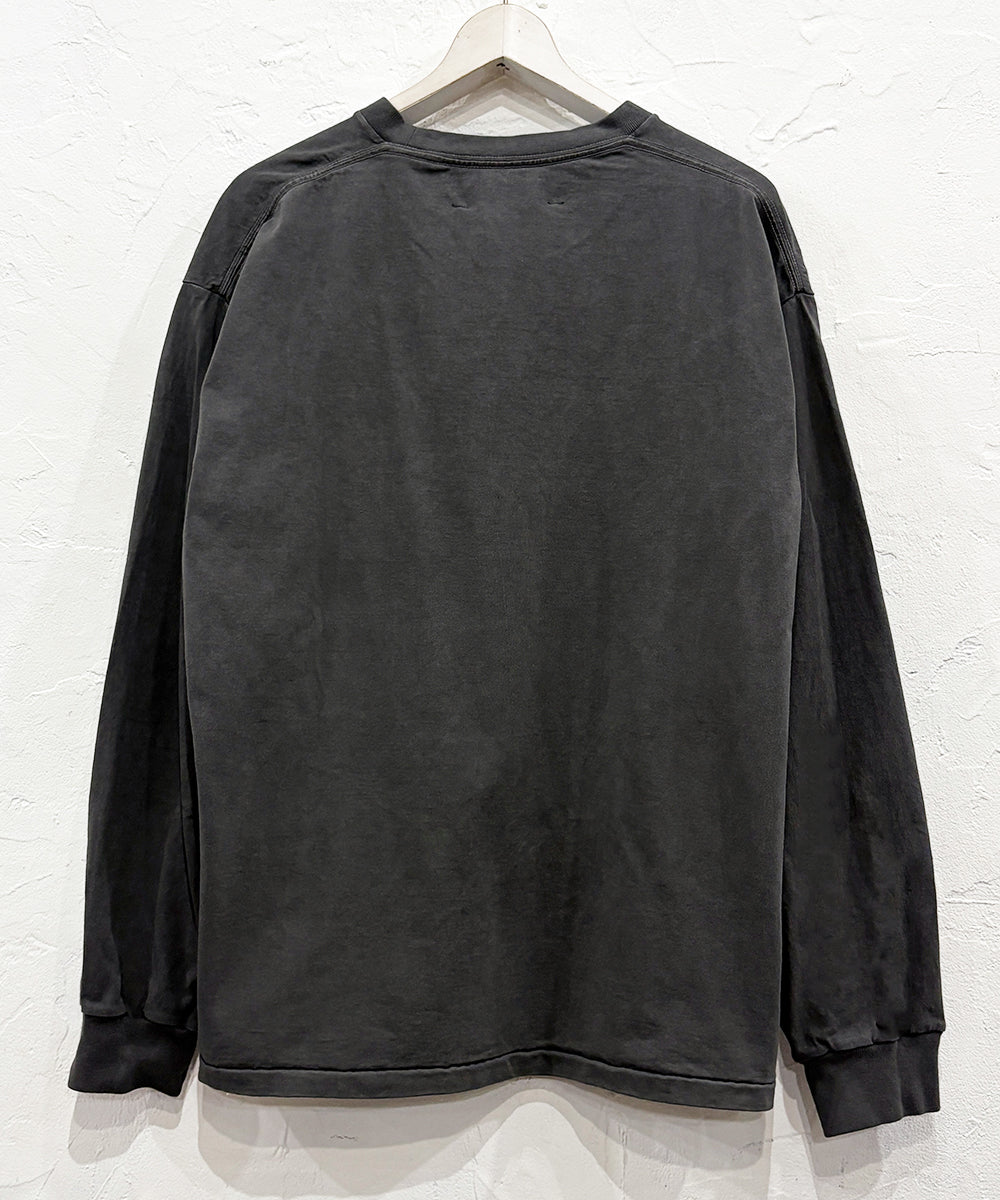 ANDER - POISON LS TEE / FADE BLACK ONLINE STORE PAGE | アンダーポイズンロングスリーブTシャツ / フェード ブラック オンライン ストア ページ 商品画像