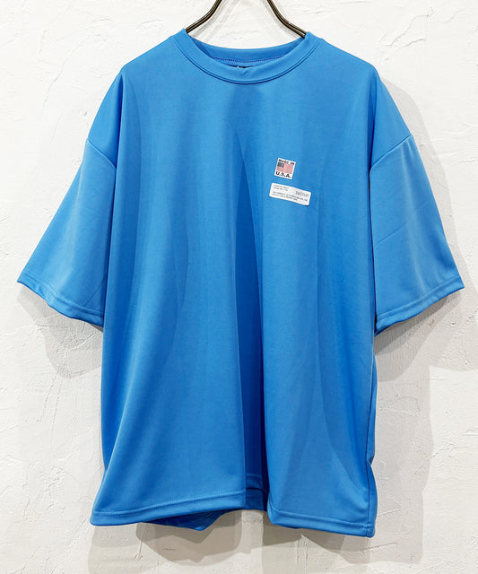 SMOKE T ONE - D-SPORTS S/S TEE / COLUMBIA BLUE  ONLINE STORE PAGE | スモークトーン - ディースポーツ ショートスリーブ ティー / コロンビアブルー  オンライン ストア ページ 商品画像