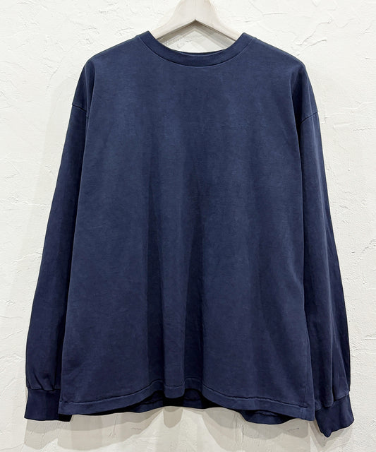 ANDER - POISON LS TEE / 60s NAVY  ONLINE STORE PAGE | アンダーポイズンロングスリーブTシャツ / シックスティーズ ネイビー オンライン ストア ページ 商品画像