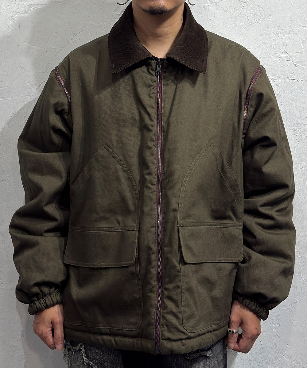CURRENTAGE - REVERSIBLE JACKET / BORDEAUX | DB&BAR OFFICIAL ONLINE STORE | カレンテージ - リバーシブル ジャケット / ボルドー オンライン ストア ページ 商品画像