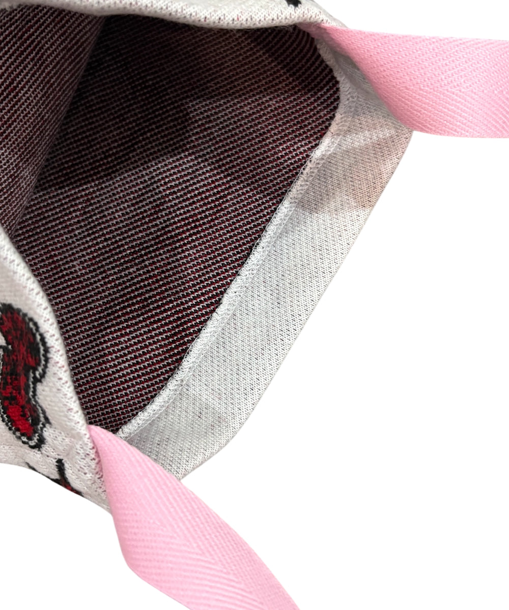 BOY - KNIT SHOULDER BAG / WHITE ONLINE STORE PAGE | ボーイ - ニット ショルダー バッグ / ホワイト オンライン ストア ページ 商品画像