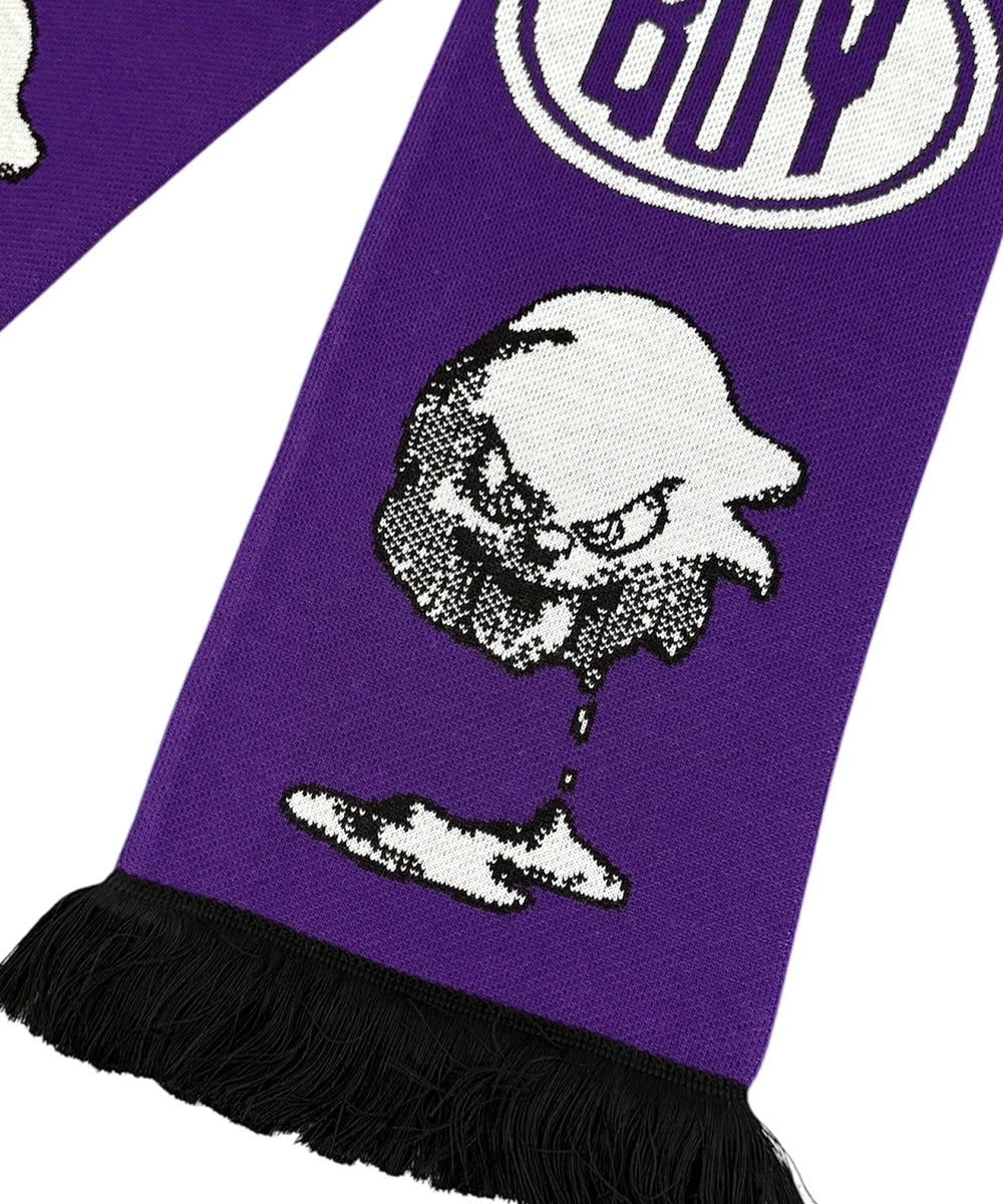 BOY - KNIT SCARF / PURPLE ONLINE STORE PAGE | ボーイ - ニットマフラー/ パープル オンライン ストア ページ 商品画像