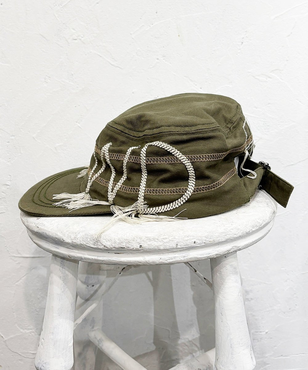 【20%OFF】FORTUNE W.W.D - “FWWD” FLAT - TOP CAP OLIVE - DB&BAR