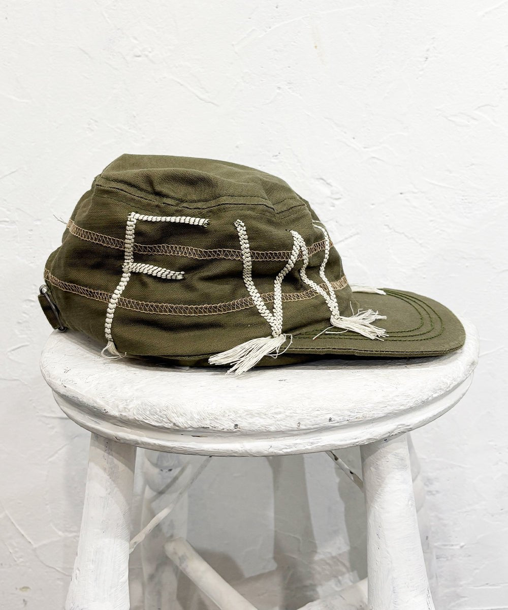 【20%OFF】FORTUNE W.W.D - “FWWD” FLAT - TOP CAP OLIVE - DB&BAR