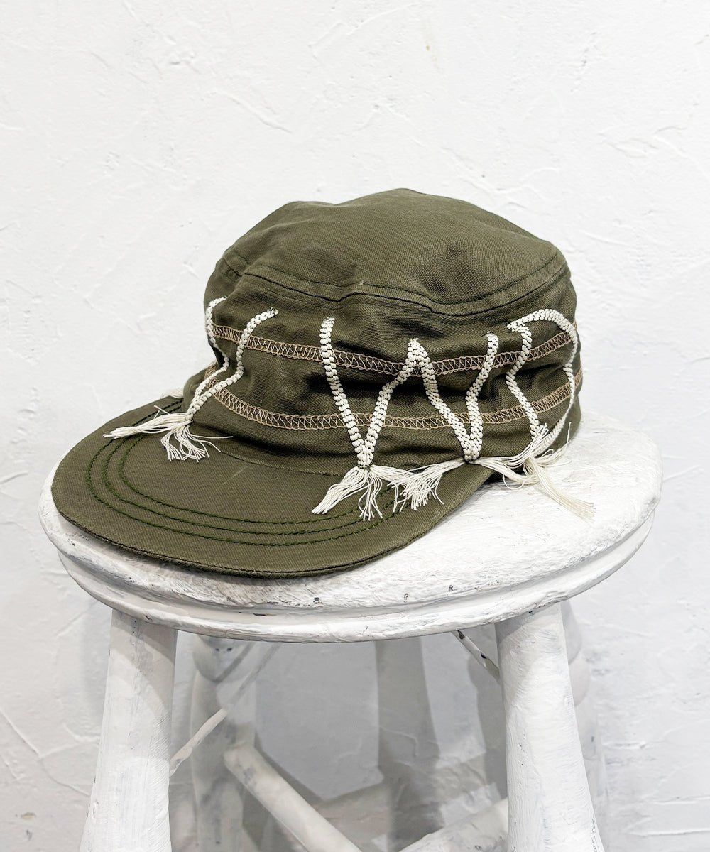 【20%OFF】FORTUNE W.W.D - “FWWD” FLAT - TOP CAP OLIVE - DB&BAR