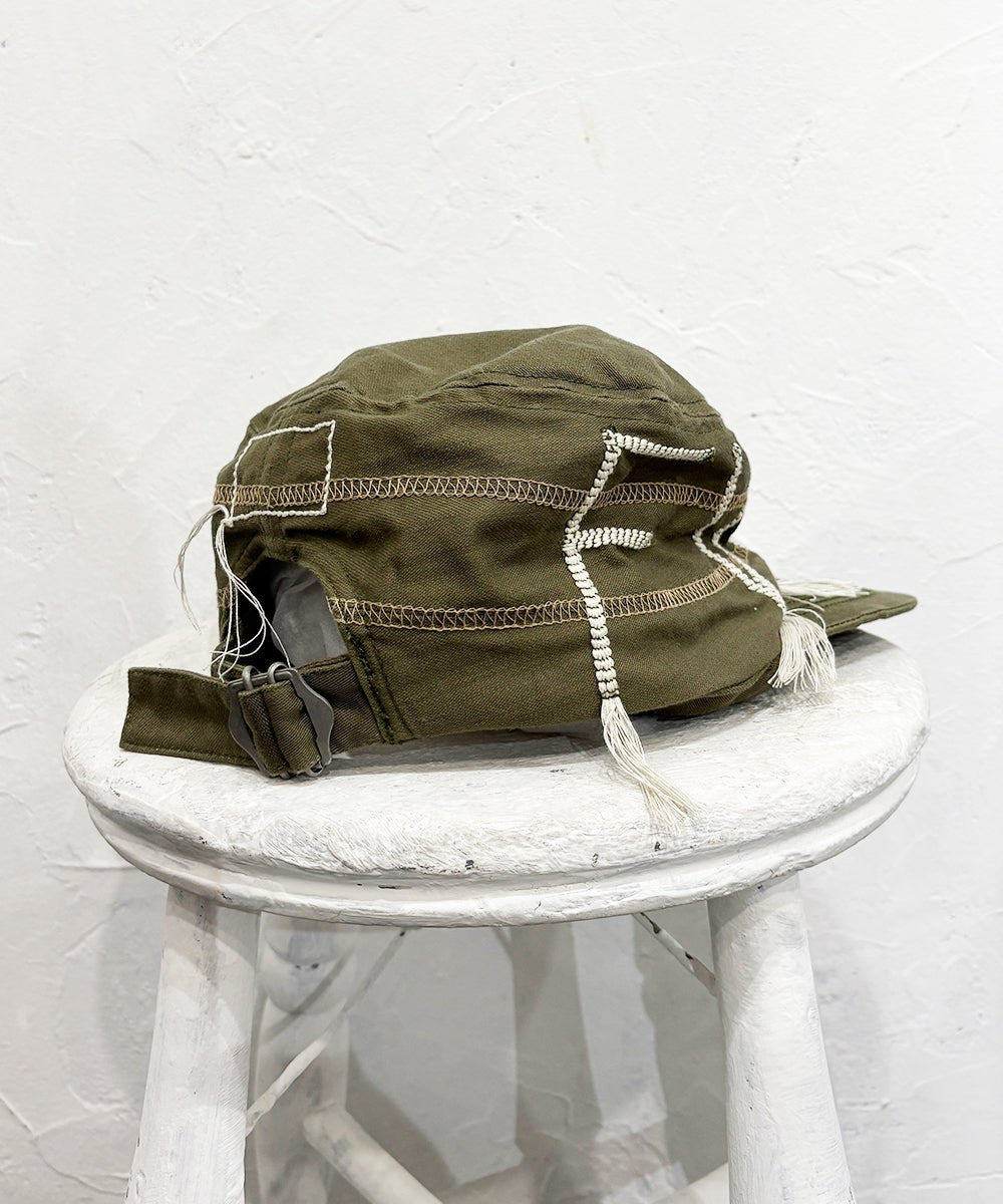 【20%OFF】FORTUNE W.W.D - “FWWD” FLAT - TOP CAP OLIVE - DB&BAR