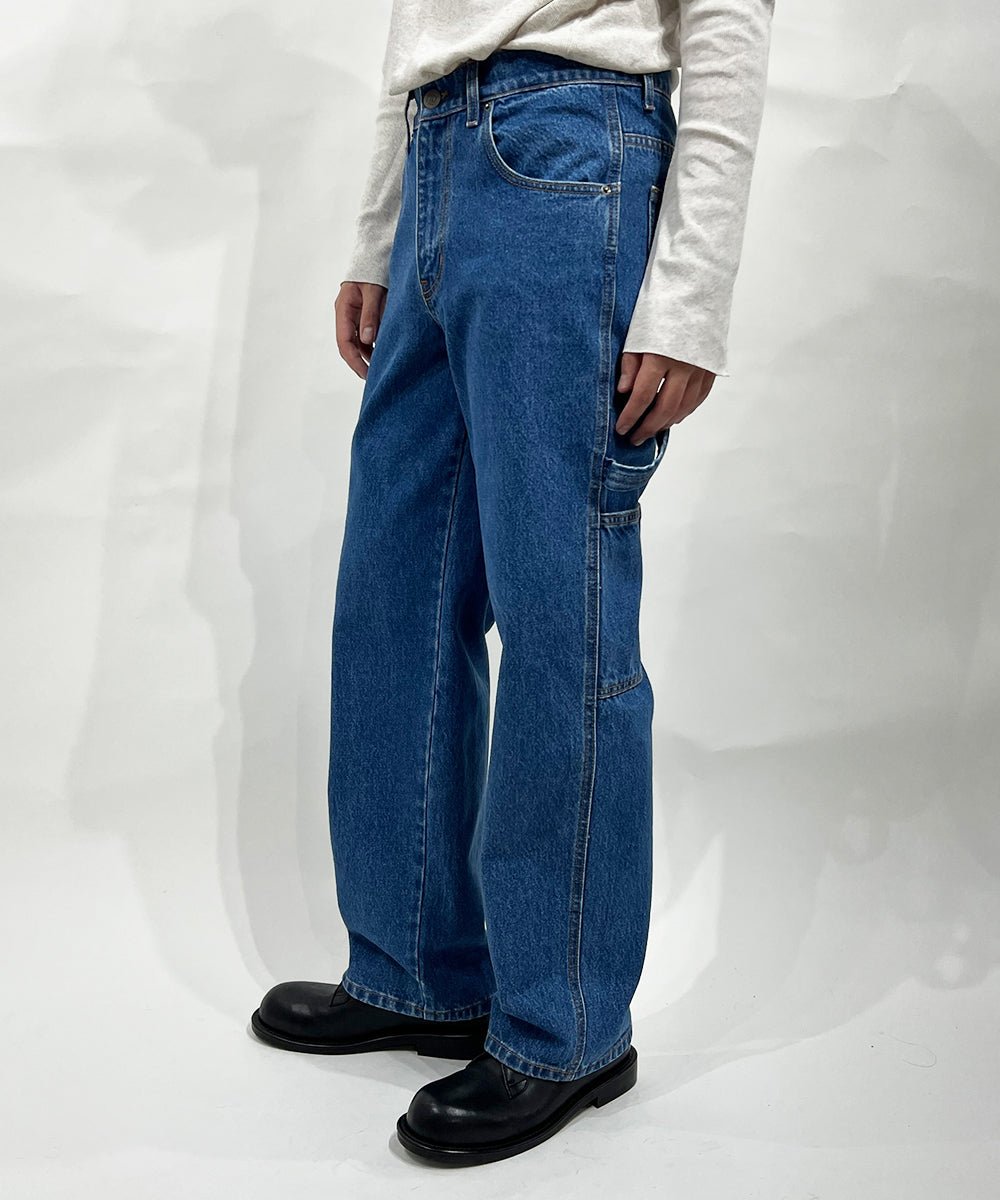 【40%OFF】NEO BLUE - Baggy Carpenter Jeans_MEDIUM INDIGO - DB&BAR