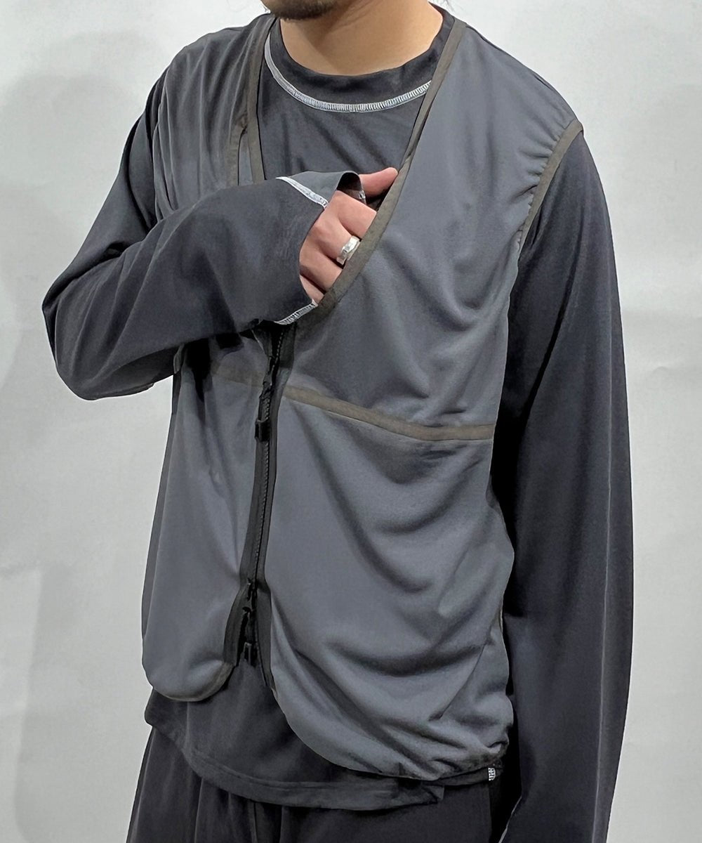 【50%OFF】ANDER ATHLETIC - DRY LAYER VEST SMOKE - DB&BAR