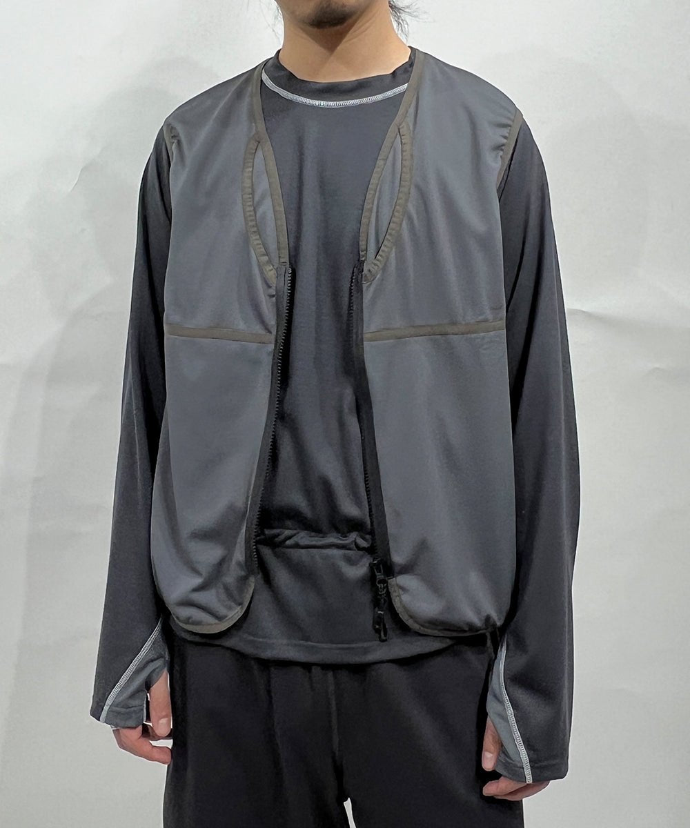 【50%OFF】ANDER ATHLETIC - DRY LAYER VEST SMOKE - DB&BAR