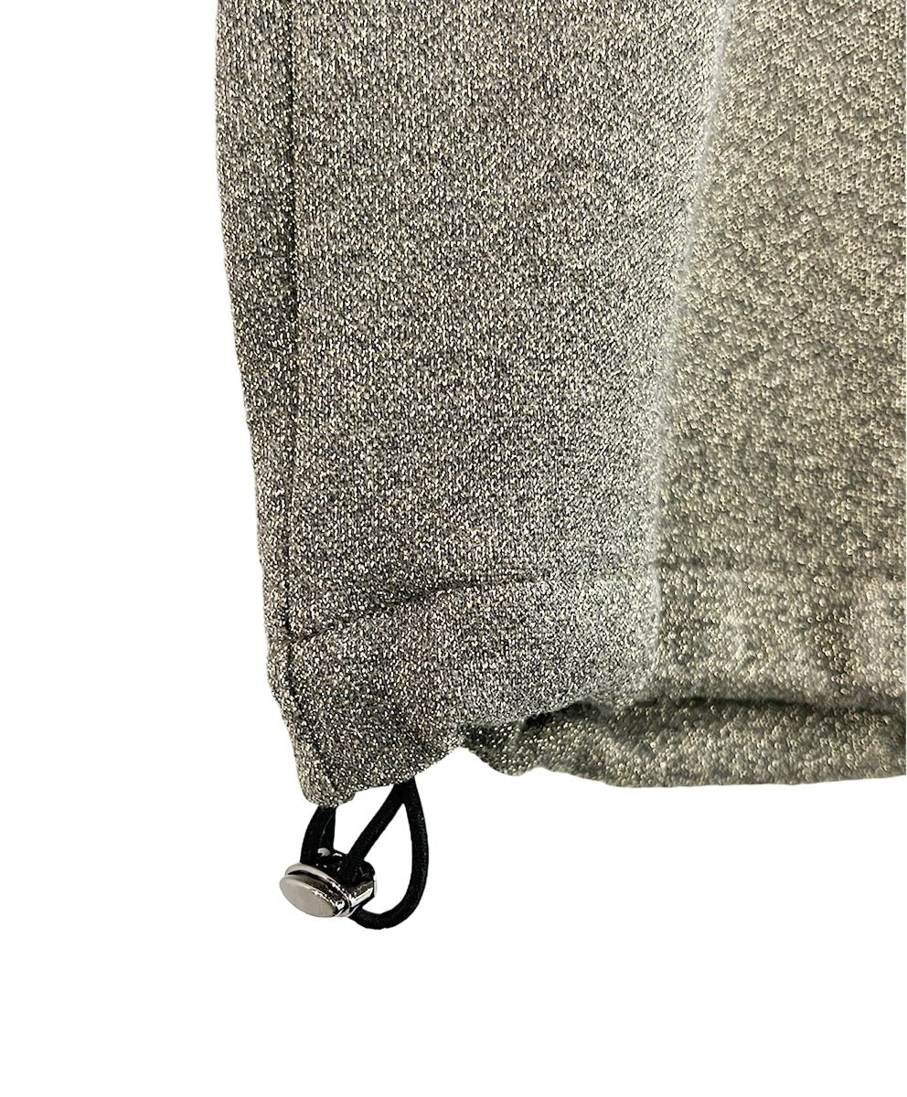 【50%OFF】Basic line _ Glitter cropped wide pants - GOLD CHARCOAL - DB&BAR