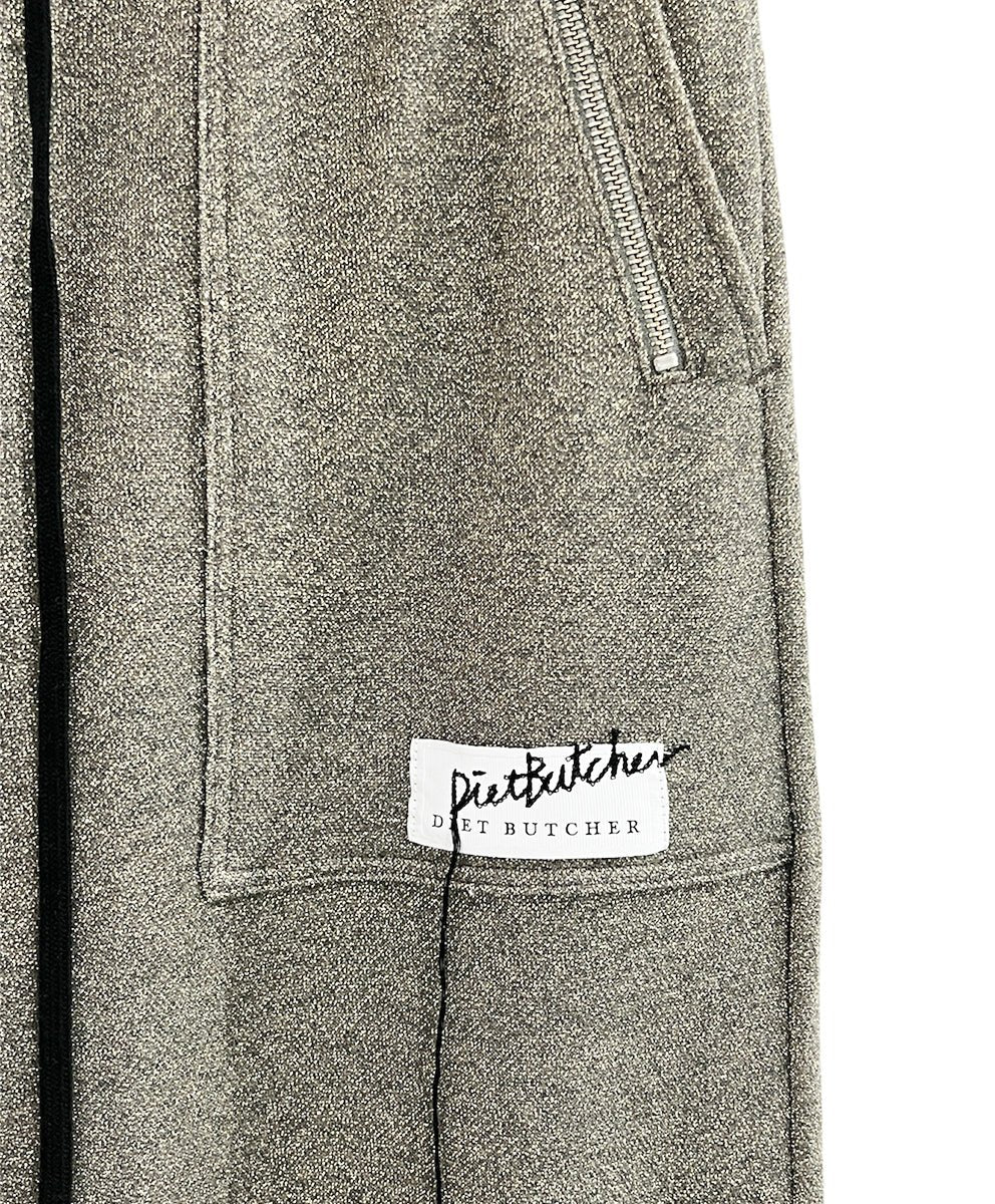 【50%OFF】Basic line _ Glitter cropped wide pants - GOLD CHARCOAL - DB&BAR