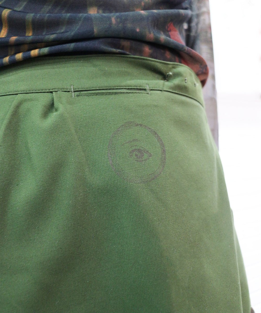 【50%OFF】REMAKE MILITARY M59 KILT SKIRT - DB&BAR