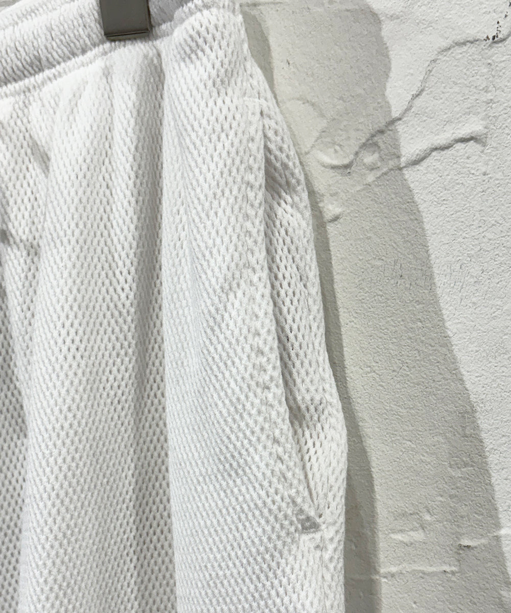 ANDER - MESH SHORTS OFF WHITE