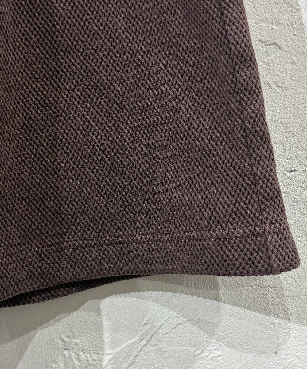ANDER - MESH SHORTS DK BROWN