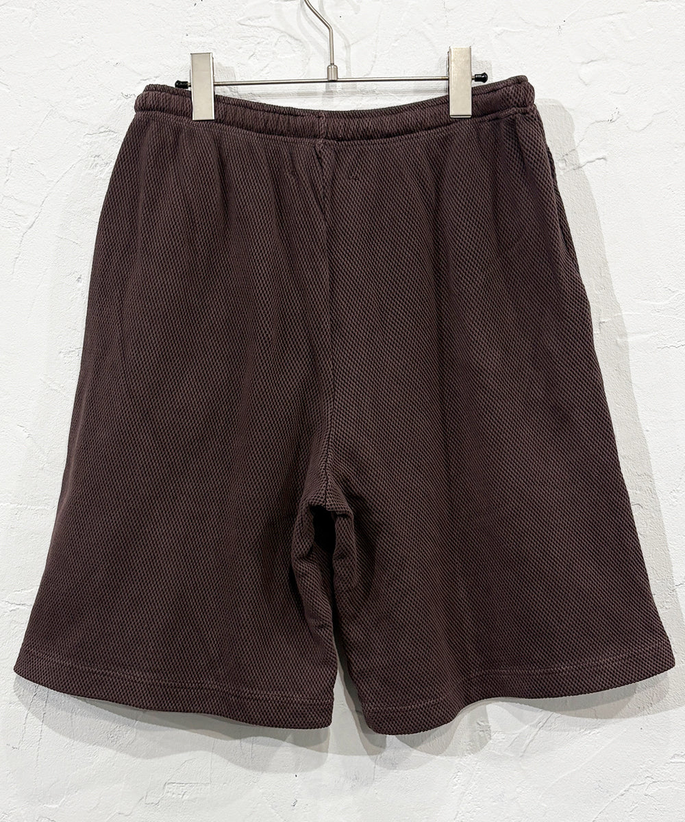 ANDER - MESH SHORTS DK BROWN