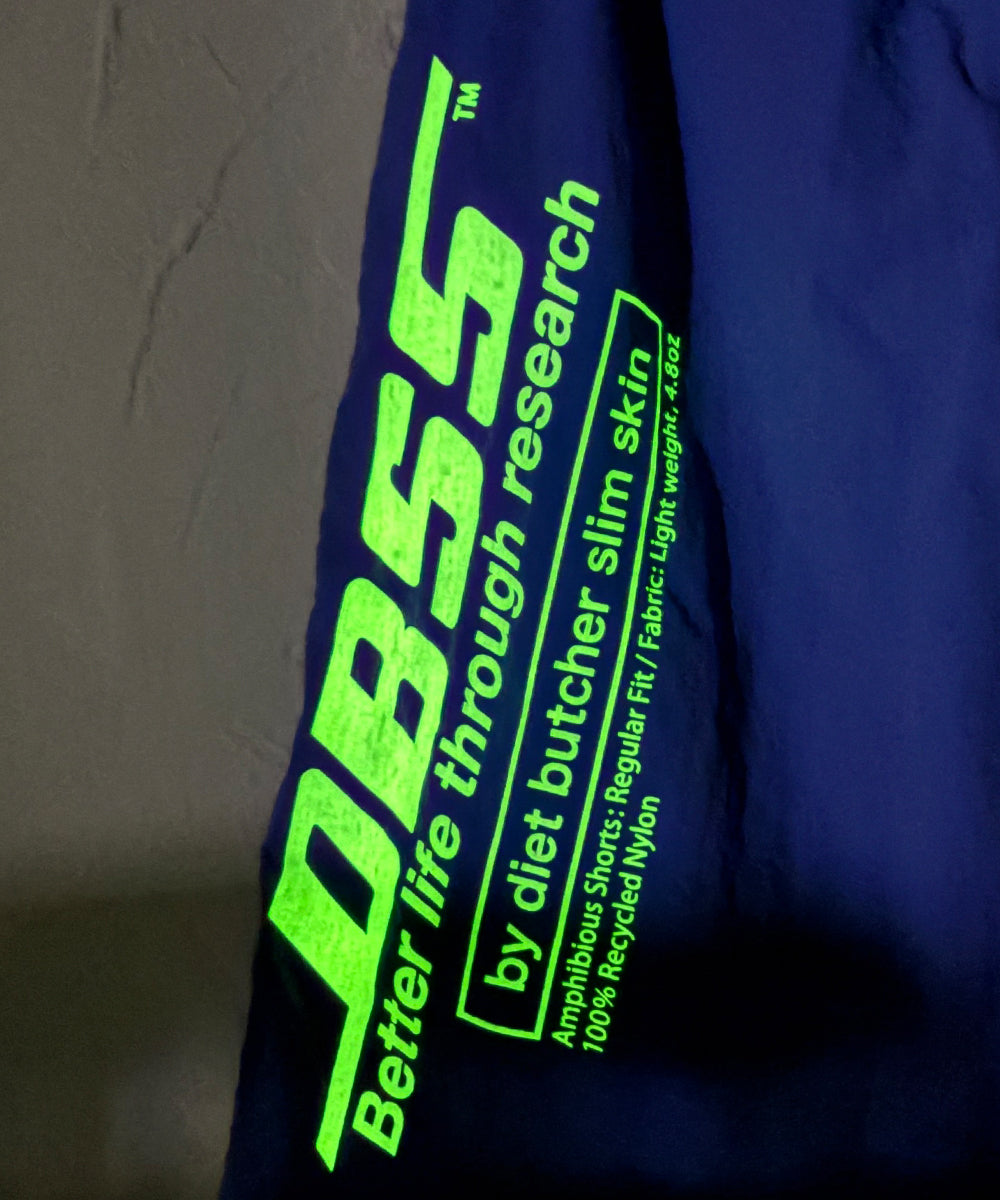 DIET BUTCHER SLIM SKIN - DBSS SWIM SHORTS ROYAL BLUE ONLINE STORE PAGE | ダイエットブッチャースリムスキン ディービーエスエス スイムショーツ ロイヤルブルーオンラインストアページ 商品画像