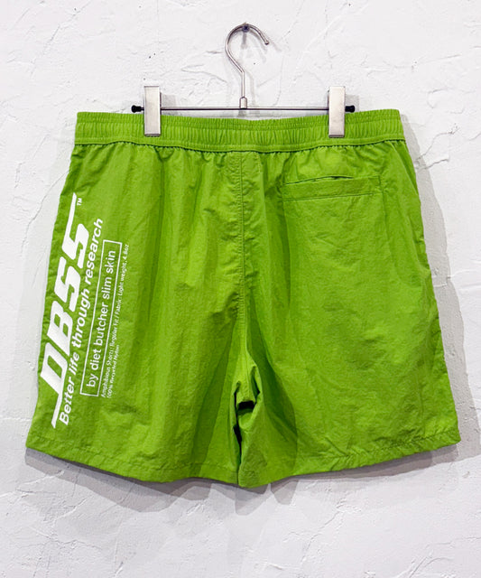 DIET BUTCHER SLIM SKIN - DBSS SWIM SHORTS LIME ONLINE STORE PAGE | ダイエットブッチャースリムスキン ディービーエスエス スイムショーツ ライム オンラインストアページ 商品画像