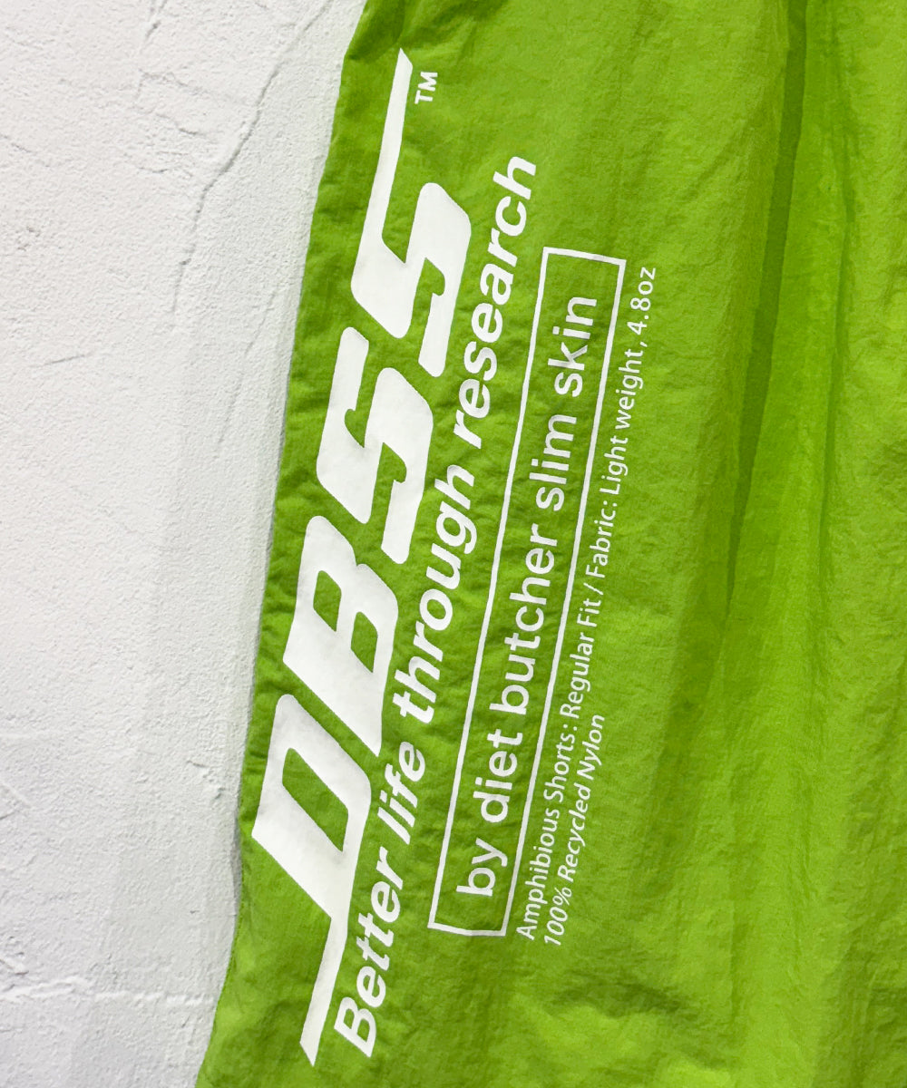 DIET BUTCHER SLIM SKIN - DBSS SWIM SHORTS LIME ONLINE STORE PAGE | ダイエットブッチャースリムスキン ディービーエスエス スイムショーツ ライム オンラインストアページ 商品画像