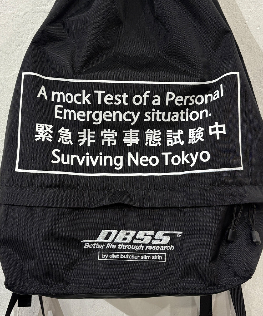 DIET BUTCHER SLIM SKIN - NEO TOKYO EMERGENCY  BLACK  ONLINE STORE PAGE | ダイエットブッチャースリムスキン ネオトーキョー エマージェンシー ブラック オンラインストアページ 商品画像
